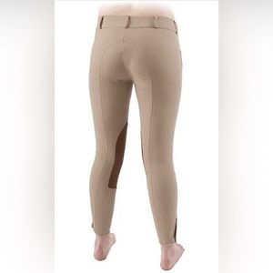 Shires Ladies Oakland Side Zip Breeches Tan - 36R
